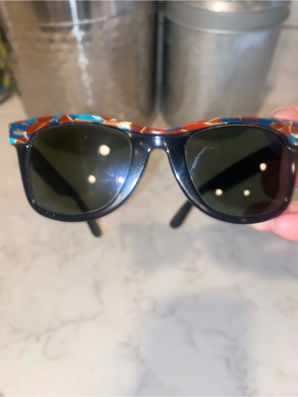 Multi colored Ray Bans
